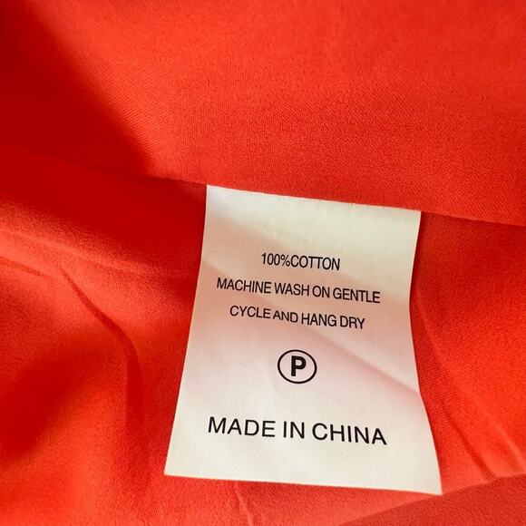 Marie Oliver Open Front Moto Tweed Jacket Brilliant Red Orange Size Medium - Picture 5 of 7